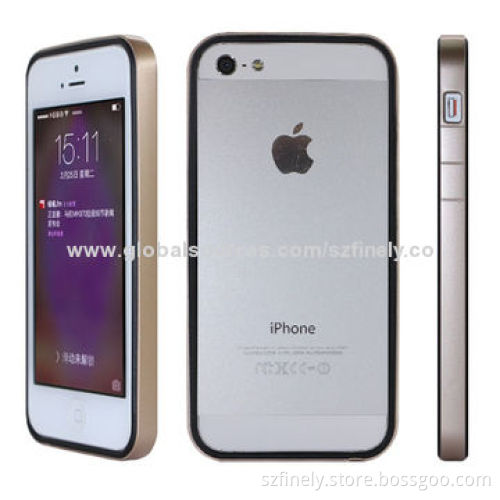 Bumper Cases for iPhone 5/5S, Double Injection, Ultra-thin, Lightweight and Simple